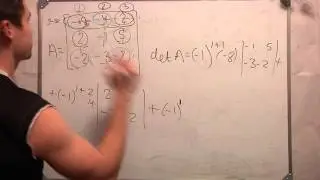 Определитель матрицы 3х3.Линейная алгебра. Студент. Ч 2.
