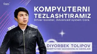 6-  Dars. 3-qism, Driver booster, Advanced system Care.
