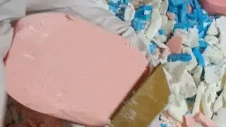 Satisfying and relaxing soap carving ASMR 2×speed crunchy soap ASMR💙💙