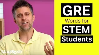 GRE Words for STEM Students - GRE Vocabulary Wednesday