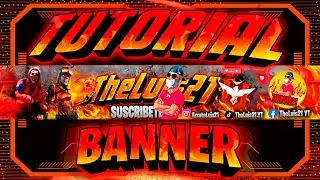 COMO HACER  un BANNER para YOUTUBE en PC 2024 (SIN PROGRAMAS)(FACIL Y RAPIDO)✅