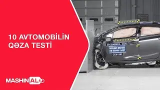 10 avtomobilin qəza testi - Təəccüblənəcəksiniz!