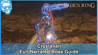 Crystalian (Raya Lucaria Crystal Tunnel) - Narrated Boss Guide - Elden Ring [4k HDR]