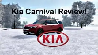 2022 Kia Carnival Review! || Roblox Greenville Car Reviews