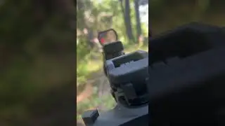 Just minutes before the gun nearly exploded￼