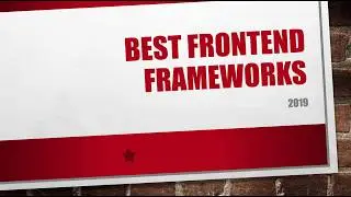 Best Frontend Frameworks