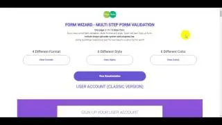 Form Wizard   Multi Step Form Validation