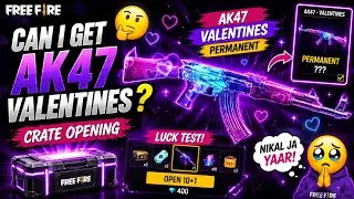 Hunting the AK47 Valentines Skin! | Free Fire Crate Opening🤯