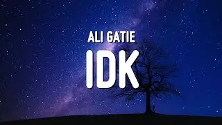 Ali Gatie - IDK (Lyrics)