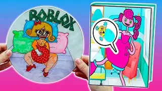 MAKING TMAKING POPPY PLAYTIME MISS DELIGHT ADVENTURE 💩GAMEBOOK + SQUISHY PLAY