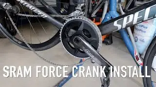 Sram Force AXS Crank Install - How To