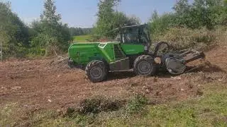 Merlo 350 мульчер.