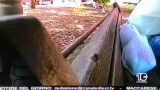 Panchine Piazza Gregoriopoli, vandalismo o materiale scadente?