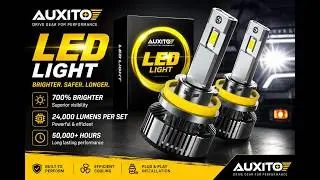 H11 LED Headlight bulbs Auxito