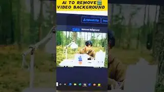 Ai To Use Video Background Remove Webasite#ai #background #website