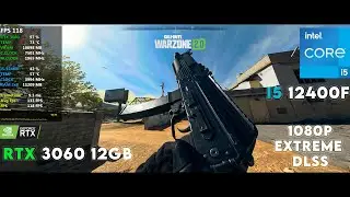 RTX 3060 12GB + i5 12400F (21:9 ULTRAWIDE) - Warzone 2 - Extreme + DLSS 1080p Benchmark!