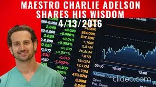 Charlie Adelson Shares Financial Wisdom with a Friend on Wiretapped Call 4-13-2016