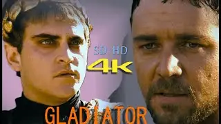 Maximus Face To Face With Emperor Commodus : GLADIATOR  SD , HD , 4K #russelcrowe #maximus