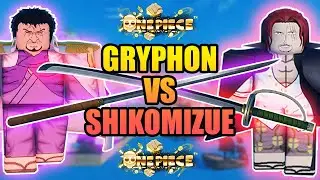 Gryphon Sword vs Shikomizue Sword - Which One is Better Full Showcase in A One Piece Game