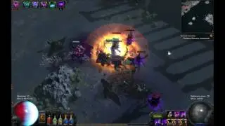Финальное видео с Path of Exile на Гарене - ведьма с вытягиванием сущности...