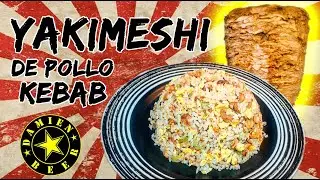 YAKIMESHI DE POLLO KEBAB