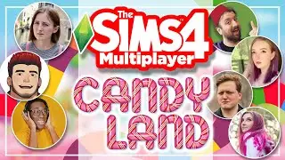 We play CandyLand in the Sims 4 with the Multiplayer mod  