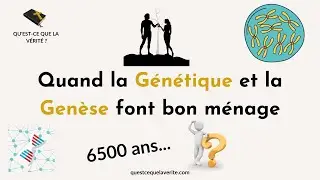 Mutations, ADN Mitochondrial et Création : La Terre Est-elle Plus Jeune Qu'on le Croit ?