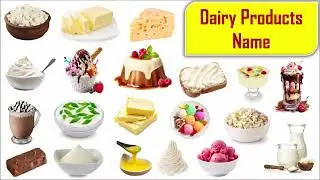 Diary Products Name || Daily Used Vocabulary