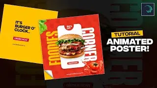 Motion Graphic Social Media Poster in Alight motion & Pixellab | Rishiraj Designs