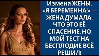 Измена ЖЕНЫ  «Я БЕРЕМЕННА!» — ЖЕНА ДУМАЛА, ЧТО ЭТО ЕЁ СПАСЕНИЕ  НО МОЙ ТЕСТ НА БЕСПЛОДИЕ ВСЁ РЕШ
