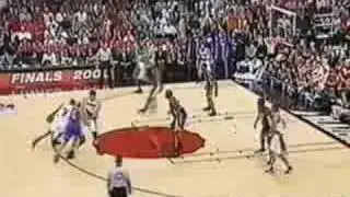 Kobe Bryant 33 points 6-9 3pt vs Blazers 1999-00 WCF G6