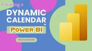 Creating a Dynamic Calendar in Power BI | #powerbi #dynamic Calendar |#dynamic | #dax