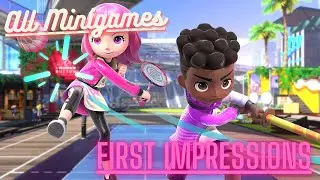 MY First Impression Of Nintendo Switch Sports | All Switch Sports Minigames