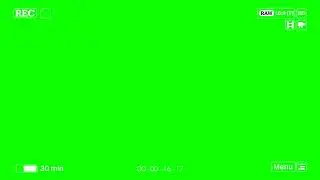 Video Camera Recording Frame green screen | chromakey