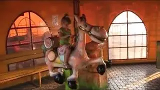 Скачем на лошади в Экстрим парке