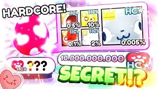 🥳💝 I SPENT *$10,000,000,000* ON *VALENTINES EGG* & GOT ??? In HARDCORE! 😍 (Pet Simulator X)
