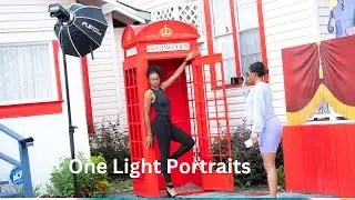 One Light Photoshoot with SMDV B500 & SMDV Flip 24 Beauty Dish