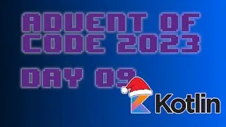 Advent of Code 2023 Day 09 - Kotlin (Mirage Maintenance)