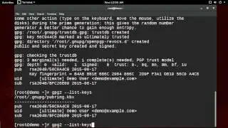 Create a GPG Key