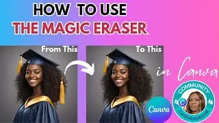 How to Use Magic Eraser In Canva Pro ~