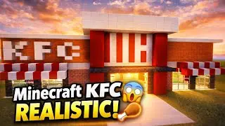 How to build KFC Restaurant | Pro gamer Minecraft Builds 