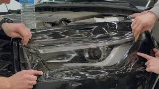 QUANTUM TAIFUN GRAY LPF |ТОНИРОВАННЫЙ ПОЛИУРЕТАН ДЛЯ ОПТИКИ | ПЛЁНКА ДЛЯ ФАР | КВАНТУМ ПОЛИУРЕТАН