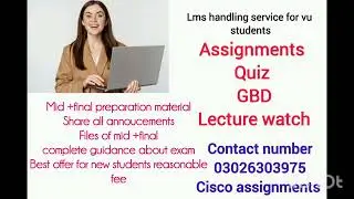 Virtual university assignment/