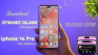 Dynamic Island on Android/Dynamic Island Android use kese kare⚡ iphone 14 Pro @TechnicalGuruji