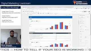 How to tell if your SEO is working livestream