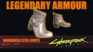 Cyberpunk 2077 - SOLO BOOTS - LEGENDARY ARMOUR