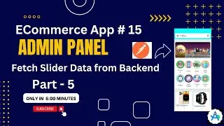 Admin Panel with Part - 5 || Fetch Slider Data || ECommerce App