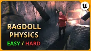 🥊Beat Yourself up with Unreal! RAGDOLL Physics for Filmmaking made Easy (or Hard) in UE5.6!🥊