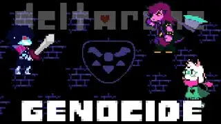Chara Kris Vs. Susie and Ralsei! Deltarune: Genocide