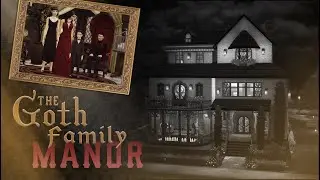 Goth Family Manor ⚰️ | Sims 4 House Tour